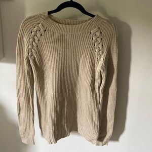 Tan sweater
